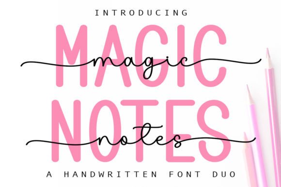 A Versatile Font for Makers: Magic Notes Duo