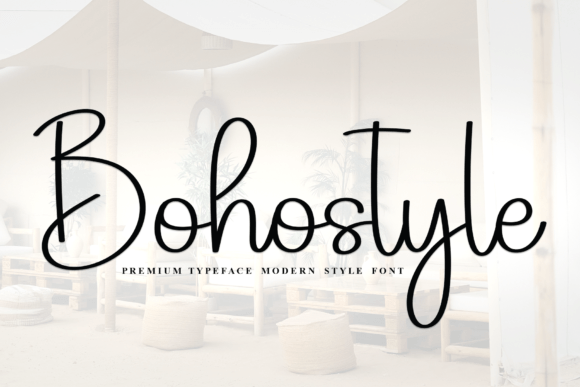 Bohostyle: An Elegant Font for Editorial Expression