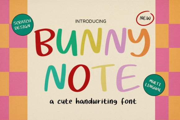 Bunnynote: A Handwritten Font for Campaigns That Need a Smile
