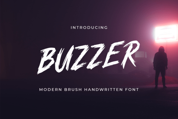 Buzzer: The Brush Font That Adds Personality to Your Brand