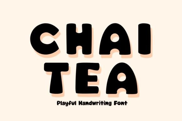 Chai Tea Font: A Script Typeface for Creative Campaigns