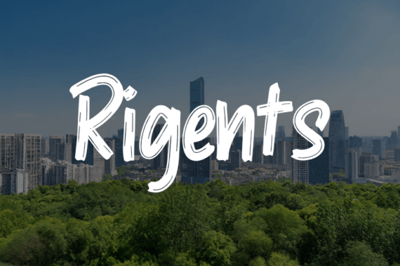 Crafting Beautiful Products with the Rigents Font