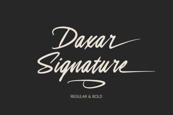 Daxar Signature: A Font That Sharpens Your Campaign’s Message