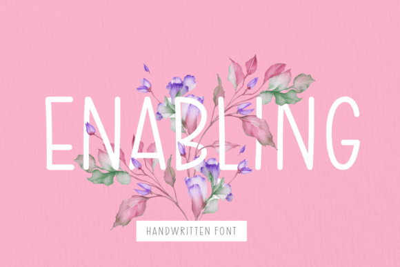 Enabling: A Friendly Script Font for Modern Web Projects