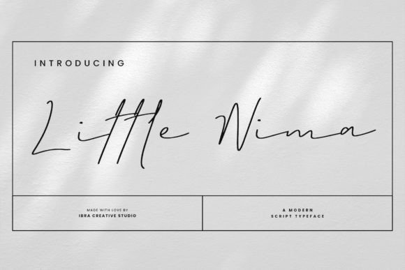 Finding the Right Typeface: How Little Nima Elevated My Brand