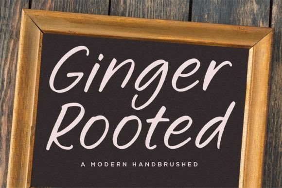 Ginger Rooted: The Friendly Handwritten Font for Building Your Brand Story