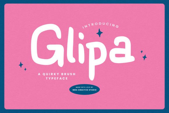 Glipa: An Editorial Font That Plays by Its Own Rules