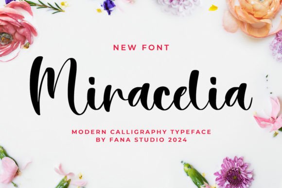 Miracelia: A Script Font Built for Editorial Elegance
