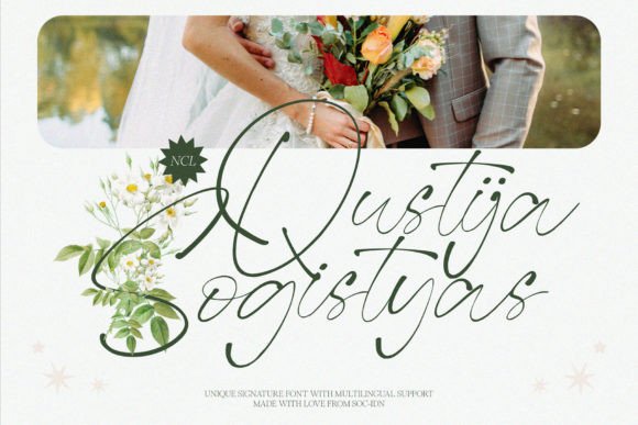 Qustija Sogistyas: A Signature Font for Digital Design