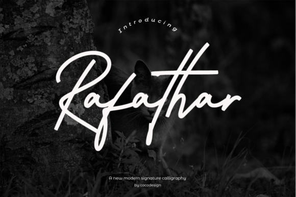 Rafathar: A Script Font Built for Modern Brand Movement
