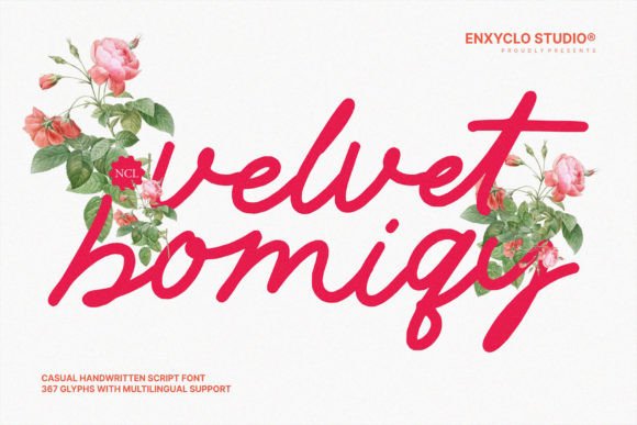 Velvet Bomiqy: A Handwritten Font for Campaigns That Connect