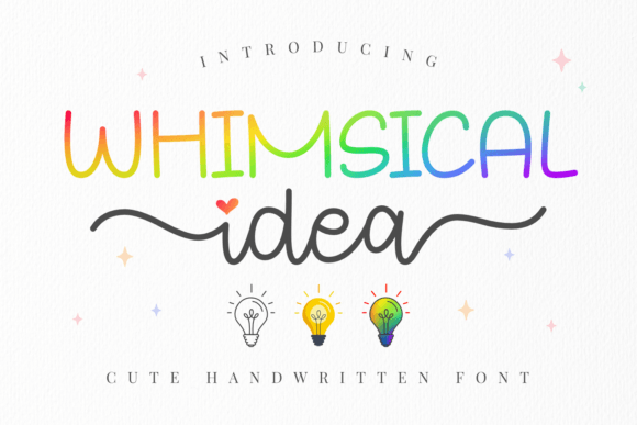 Whimsical Idea: A Font for Friendly Digital Spaces